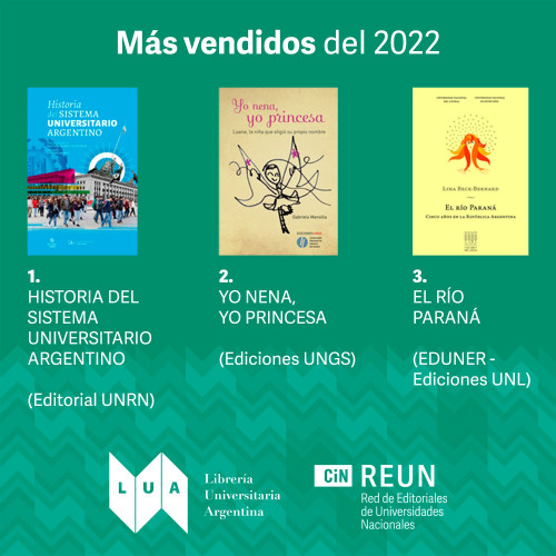 HSUA fue el título más vendido por la Librería Universitaria Argentina en 2022
