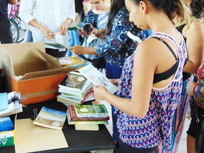 Libros, palabras y memoria, «liberados» en Viedma